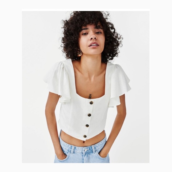 Marie button crop - Picture 7 of 7